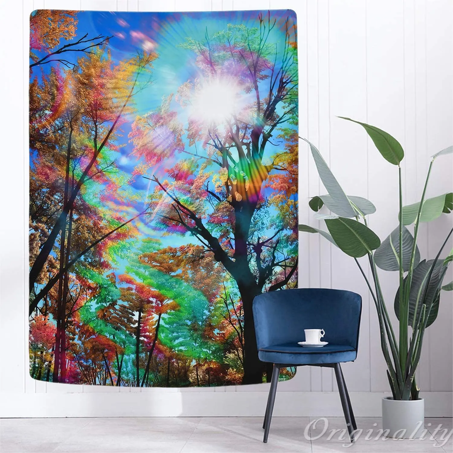 Colorful Trees Tapestry Forest Bohemian Psychedelic Sunset Wall Hanging For Room
Colorful Trees Tapestry Forest Bohemian Psychedelic Sunset Wall Hanging For Room
