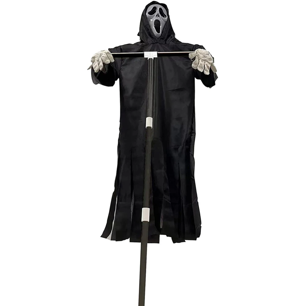 Halloween Ghost Robe Scarecrow Screaming Scarecrow Garden Courtyard Decoration Castle Haunted House Ornaments 40x270cm
Halloween Ghost Robe Scarecrow Screaming Scarecrow Garden Courtyard Decoration Castle Haunted House Ornaments 40x270cm