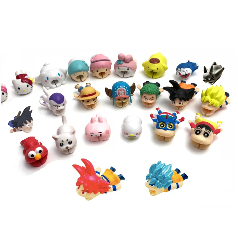 New hero Anime Cable Bite Animal Cable Protector Cartoon Stitch One point Monkey Z.D Goku Frieza Bites Toy
New hero Anime Cable Bite Animal Cable Protector Cartoon Stitch One point Monkey Z.D Goku Frieza Bites Toy
