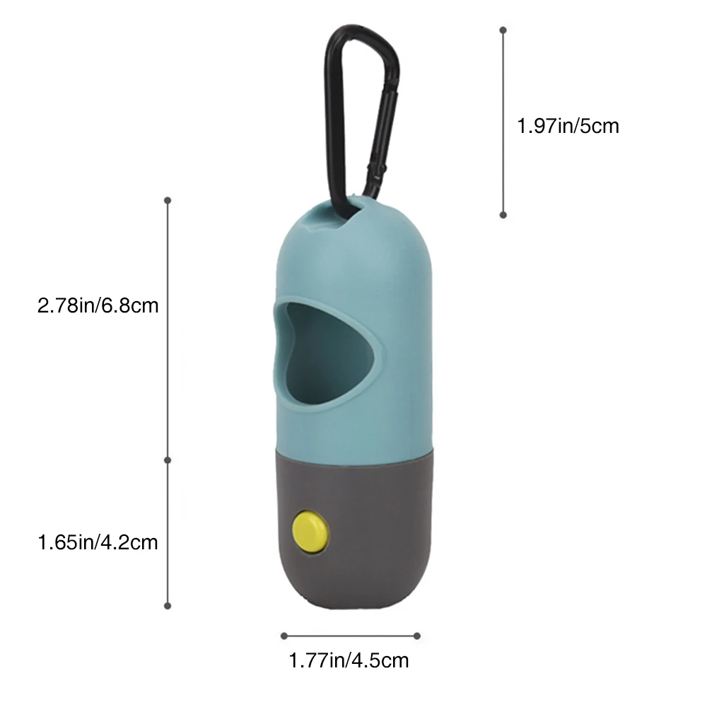 Eco-Friendly Pet Waste Bags Portable Degradable Pet Poop Bags Dispenser LED Light Waste Bag Dispenser Fits For outdoor Travel
Eco-Friendly Pet Waste Bags Portable Degradable Pet Poop Bags Dispenser LED Light Waste Bag Dispenser Fits For outdoor Travel