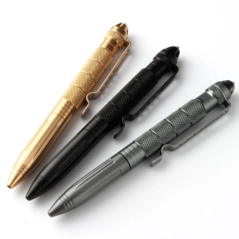 Outdoor Self Defense Pen Car Broken Window Escape Portable Tactical Pen Women's Self Defense Supplies Metal Pen
Outdoor Self Defense Pen Car Broken Window Escape Portable Tactical Pen Women's Self Defense Supplies Metal Pen