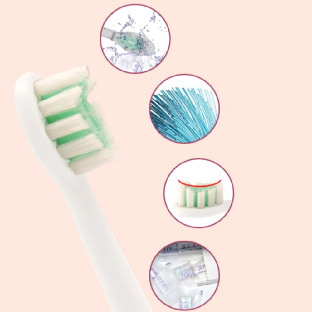8 Pcs Replacement Brush Heads For usmile Y1/U1 Electric Toothbrush Fit Whitening High-density Replacement Toothbrush Head
8 Pcs Replacement Brush Heads For usmile Y1/U1 Electric Toothbrush Fit Whitening High-density Replacement Toothbrush Head