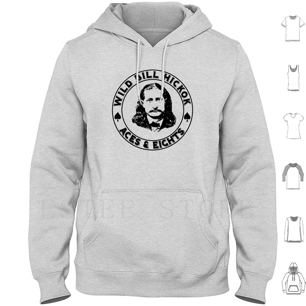 Толстовки Wild Bill Hickok-Aces & Eights, толстовки с длинным рукавом, покерные Тузы Wild Bill Hickok, ковбойские азартные игры в западном стиле
Толстовки Wild Bill Hickok-Aces & Eights, толстовки с длинным рукавом, покерные Тузы Wild Bill Hickok, ковбойские азартные игры в западном стиле