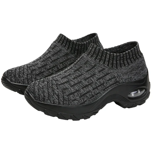 WDHKUN Women Platform Shoes Casual Shoes Lace Up Breathable Wedge Sneakers Deportivas Mujer Black Trainers Shoes Women 
WDHKUN Women Platform Shoes Casual Shoes Lace Up Breathable Wedge Sneakers Deportivas Mujer Black Trainers Shoes Women