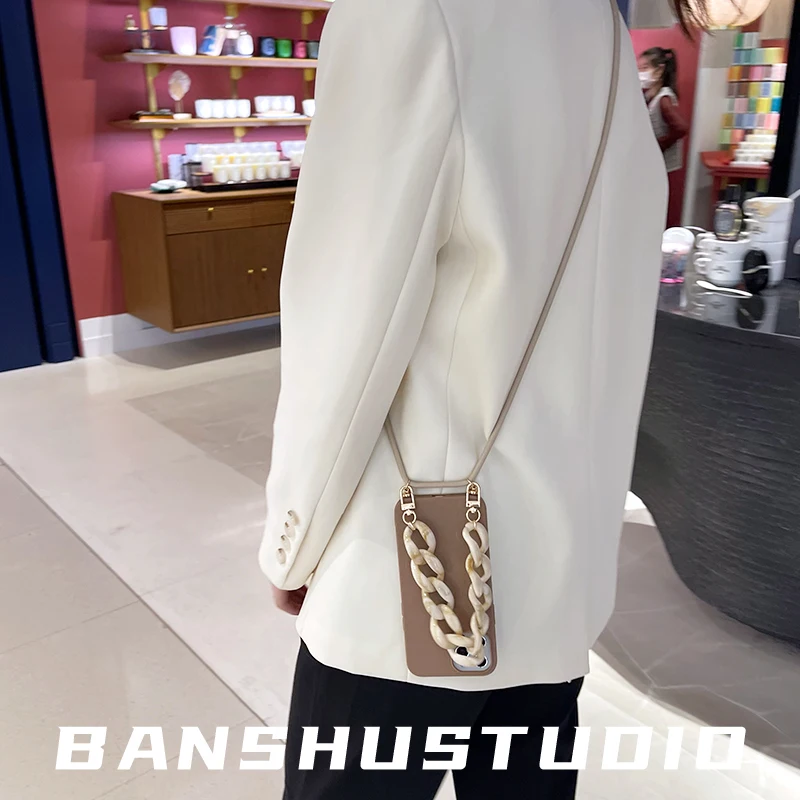 Fashion INS Crossbody Lanyard Necklace soft Case For iPhone 11 Pro Max X XS XR Xs Max 12 Mini 6 6s 7 8 Plus SE 2020 Marble chain
Fashion INS Crossbody Lanyard Necklace soft Case For iPhone 11 Pro Max X XS XR Xs Max 12 Mini 6 6s 7 8 Plus SE 2020 Marble chain