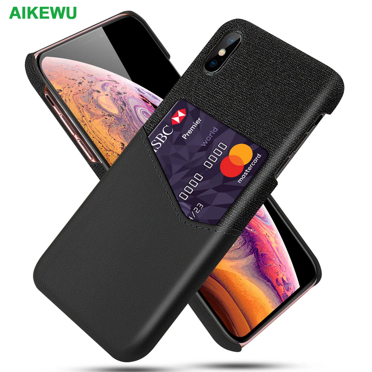 XS Max Shockproof Case for iPhone X XR XS Max Business Fabric + Luxury Leather Card Holder Fitted Cover
XS Max Shockproof Case for iPhone X XR XS Max Business Fabric + Luxury Leather Card Holder Fitted Cover
