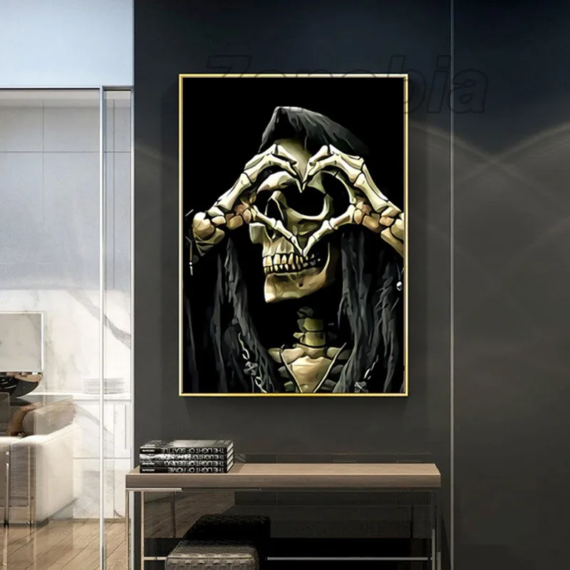 Abstract Canvas Painting Than Loving Skull Poster Hd Print Image for Bedroom and Living Room Home Decoration Wall Art Frameless
Abstract Canvas Painting Than Loving Skull Poster Hd Print Image for Bedroom and Living Room Home Decoration Wall Art Frameless