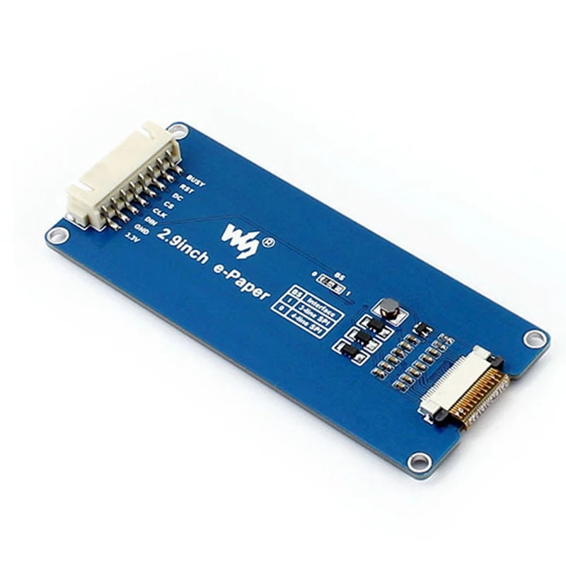 Waveshare 2.9Inch E-Ink Display Screen 296X128 E-Paper Module SPI Support Refresh Ultra Low Power Consumption Wide Viewing Angle
Waveshare 2.9Inch E-Ink Display Screen 296X128 E-Paper Module SPI Support Refresh Ultra Low Power Consumption Wide Viewing Angle