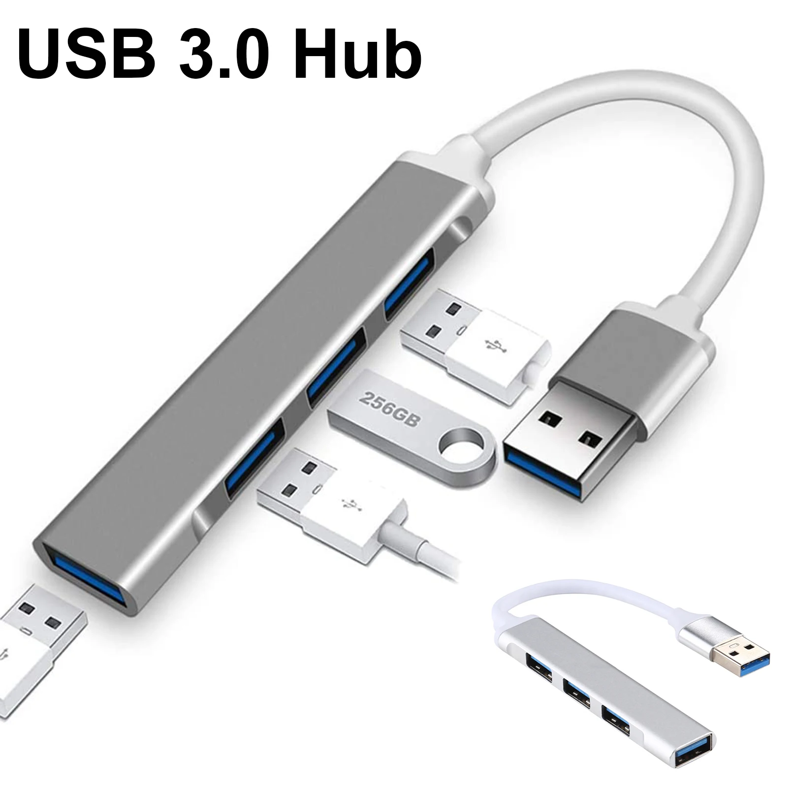 Universal USB C HUB 3.0 Type C 3.1 4 Port Multi Splitter Adapter OTG For Macbook Pro 13 15 Air Pro PC Computer Accessories
Universal USB C HUB 3.0 Type C 3.1 4 Port Multi Splitter Adapter OTG For Macbook Pro 13 15 Air Pro PC Computer Accessories