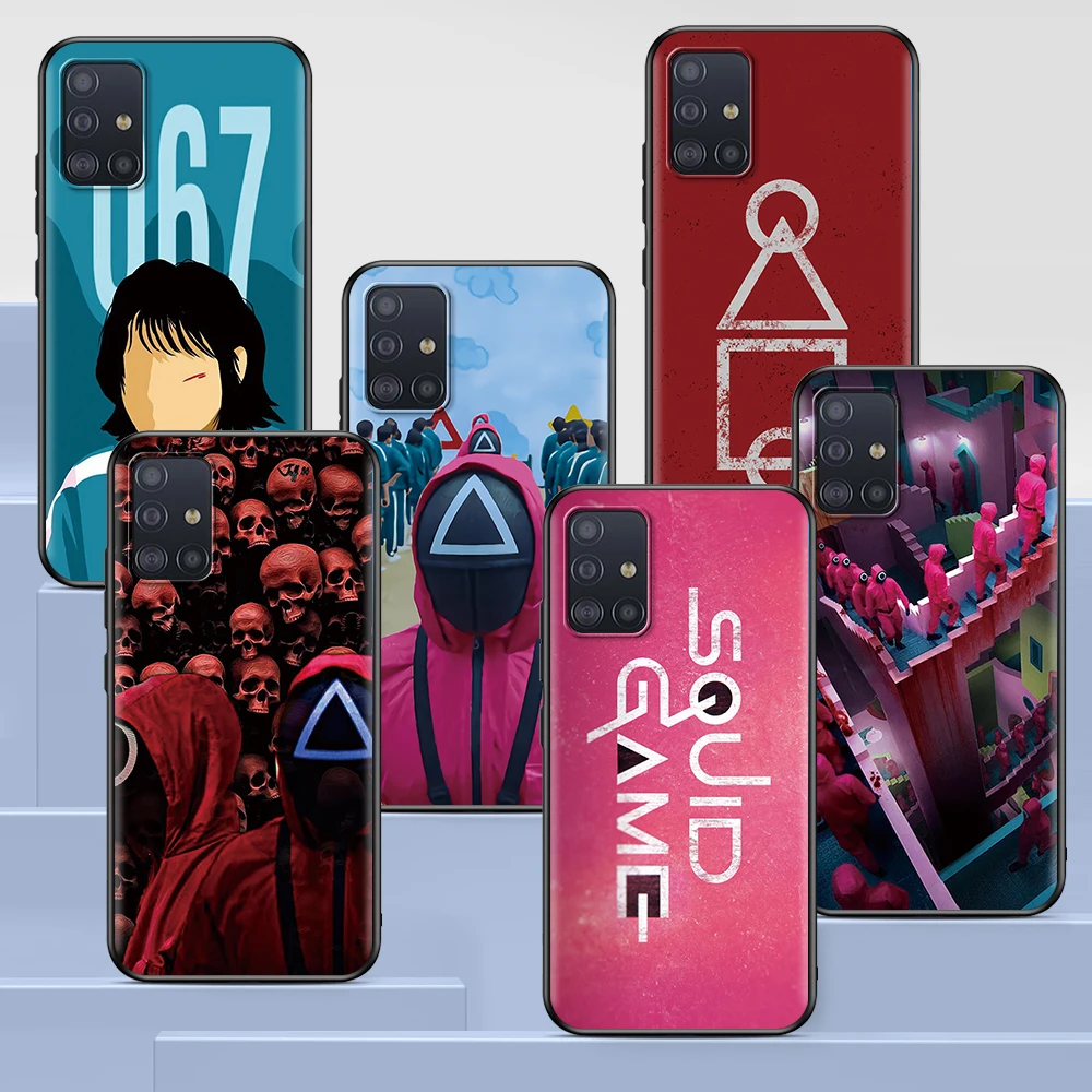 Squid Game Tv Phone Case For Samsung Galaxy A51 A12 A21s A71 A52 A31 A32 A02s A72 A11 A41 A22 A01 A42 A91 A21 Black Soft Cover
Squid Game Tv Phone Case For Samsung Galaxy A51 A12 A21s A71 A52 A31 A32 A02s A72 A11 A41 A22 A01 A42 A91 A21 Black Soft Cover
