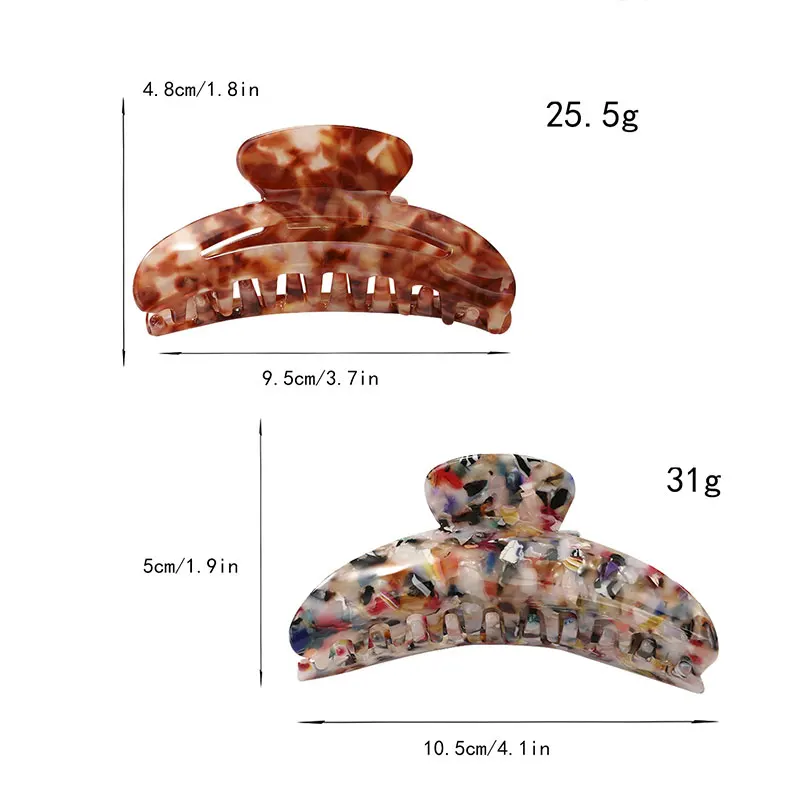 Big Barrette Crab Hair Claws Bath Hair Claw Ponytail Clip Large Hair Clamps Claw Clip Fashion Clip for Women
Big Barrette Crab Hair Claws Bath Hair Claw Ponytail Clip Large Hair Clamps Claw Clip Fashion Clip for Women
