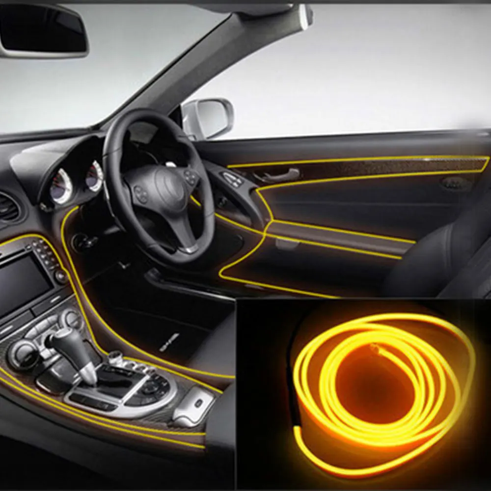 Universal ABS Flexible Light Strip Decorative Lights Auto Parts LED Light Dashboard 3 Meters Decoration Lights Strip
Universal ABS Flexible Light Strip Decorative Lights Auto Parts LED Light Dashboard 3 Meters Decoration Lights Strip