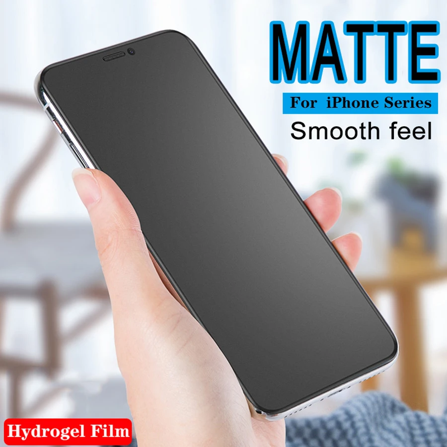 2PCS Full Cover Matte Hydrogel Film for iPhone 6 7 6S 8 Plus 11 12 Pro Max Screen Protector For iPhone 11 X XR XS Max Not Glass
2PCS Full Cover Matte Hydrogel Film for iPhone 6 7 6S 8 Plus 11 12 Pro Max Screen Protector For iPhone 11 X XR XS Max Not Glass