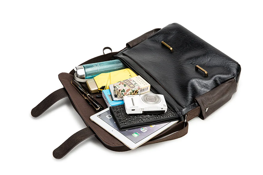 Luxury Men's Messenger Bag Soft Leather Handbags for Men Waterproof Casual Shoulder Bag Designer Satchel Bolso Para Hombre Sac
Luxury Men's Messenger Bag Soft Leather Handbags for Men Waterproof Casual Shoulder Bag Designer Satchel Bolso Para Hombre Sac