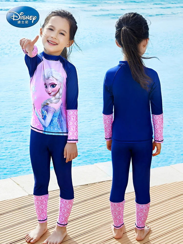 Original Disneyland Children Swimsuit Girls Split Long Two Pieces Cartoon Sleeve Diving Swimming Girls Swimwear For Kids
Original Disneyland Children Swimsuit Girls Split Long Two Pieces Cartoon Sleeve Diving Swimming Girls Swimwear For Kids