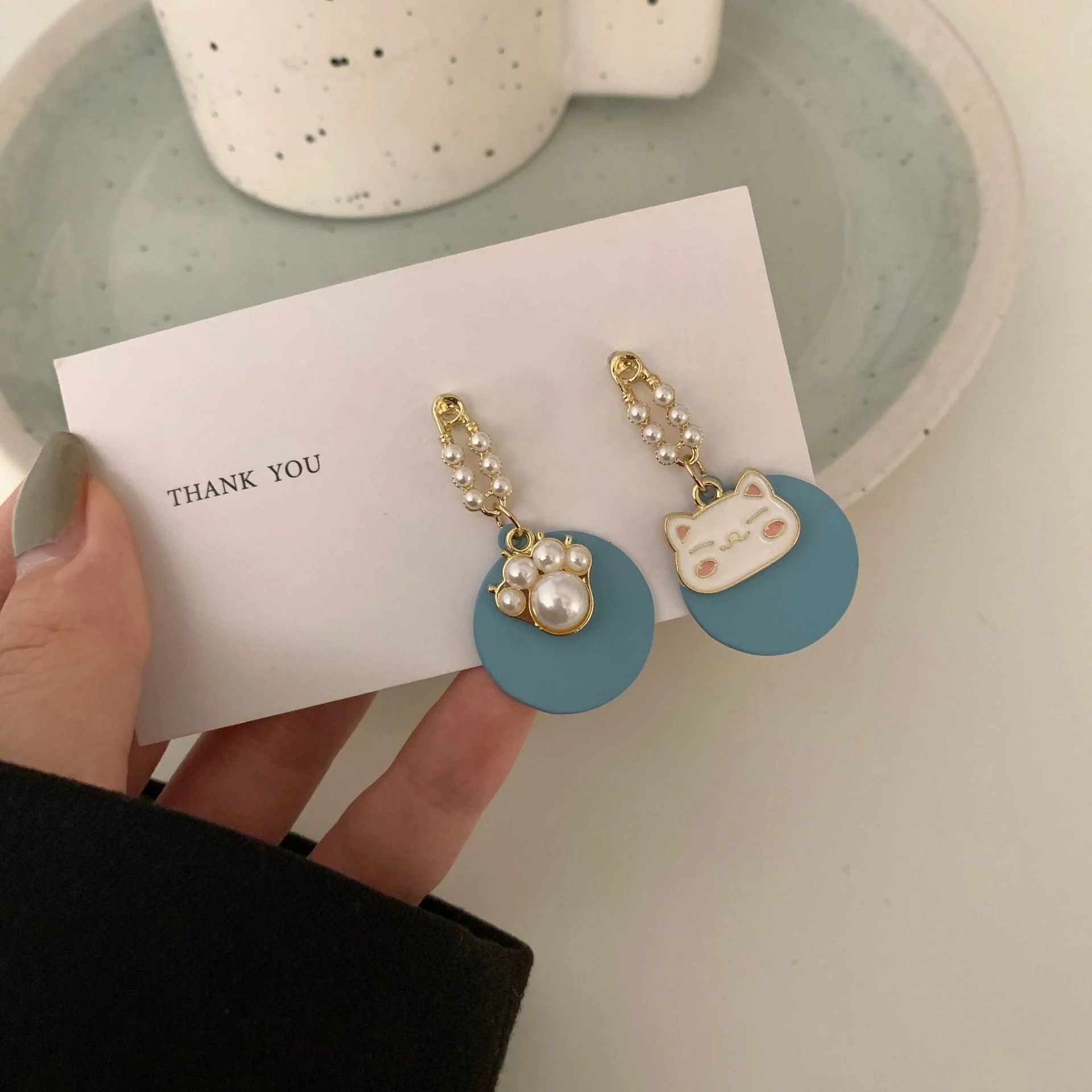 Korean Style Cute Animal Dangle Earrings For Women Lucky Koi Moon Cloud Rabbit Cat Asymmetric Drop Earrings Party Jewelry Gift
Korean Style Cute Animal Dangle Earrings For Women Lucky Koi Moon Cloud Rabbit Cat Asymmetric Drop Earrings Party Jewelry Gift