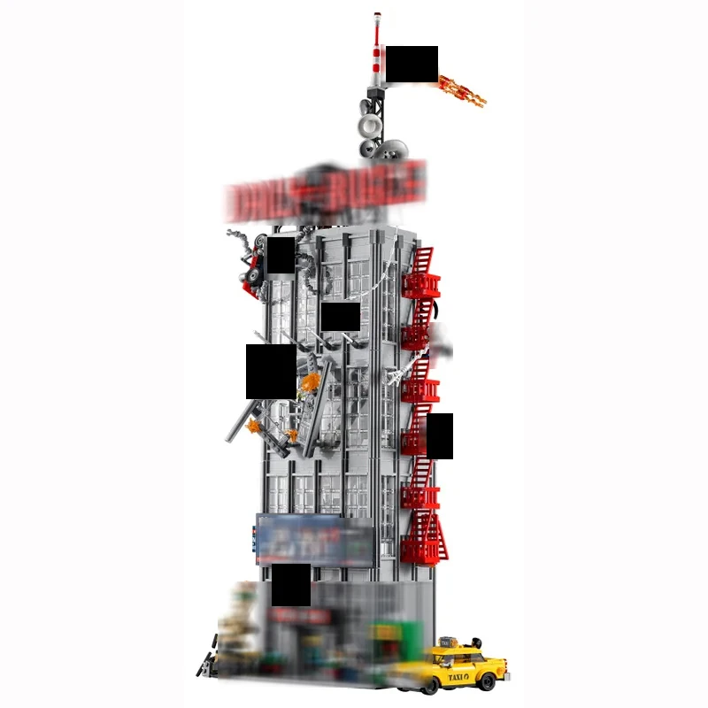 3772 PCS The Daily Bugle Building Classic Difficulty Building Blocks Compatible 76178 Gifts For Children No original box 
3772 PCS The Daily Bugle Building Classic Difficulty Building Blocks Compatible 76178 Gifts For Children No original box