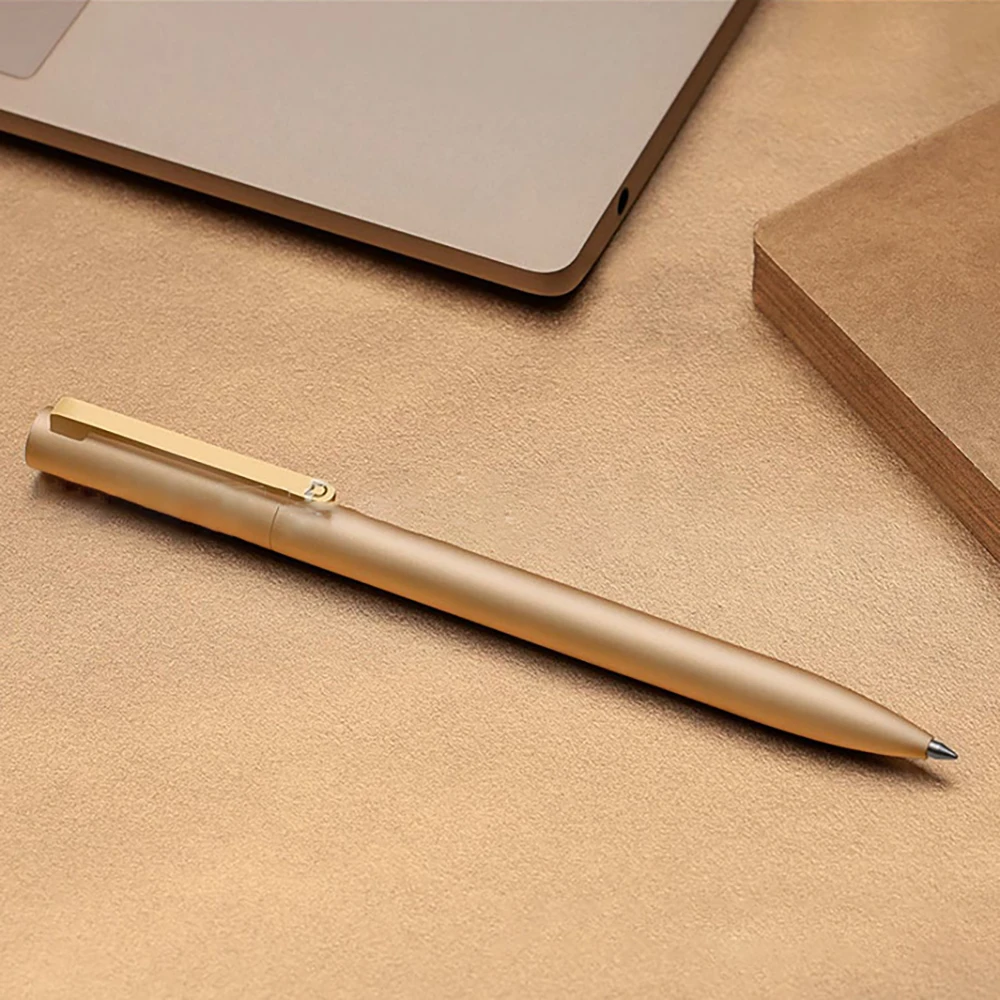 Original Xiaomi Mijia Metal Sign Pen Ballpen Mijia Signing Pen 0.5MM Smooth Switzerland Refill Black Ink Signing Pens
Original Xiaomi Mijia Metal Sign Pen Ballpen Mijia Signing Pen 0.5MM Smooth Switzerland Refill Black Ink Signing Pens