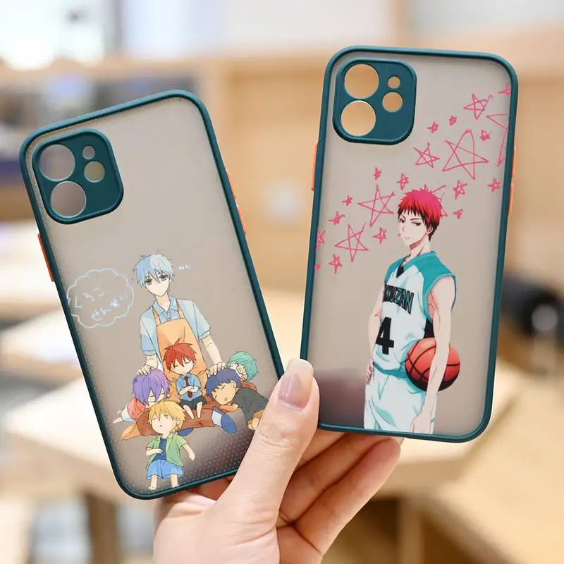 Kuroko No basketball Anime Phone Case matte transparent For iphone 7 8 11 12 plus mini x xs xr pro max cover
Kuroko No basketball Anime Phone Case matte transparent For iphone 7 8 11 12 plus mini x xs xr pro max cover