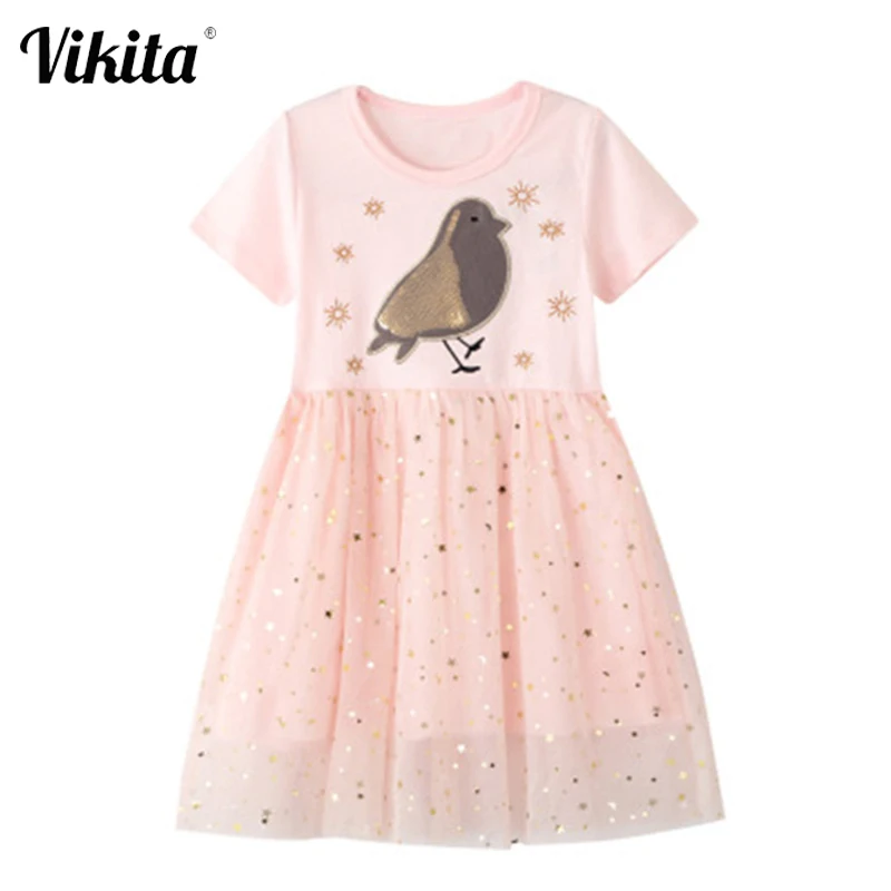 VIKITA Kids Mesh Dresses for Girls Children Embroidery Frocks Baby Girl Patchwork Summer Cartoon Clothing Kids Princess Costumes
VIKITA Kids Mesh Dresses for Girls Children Embroidery Frocks Baby Girl Patchwork Summer Cartoon Clothing Kids Princess Costumes