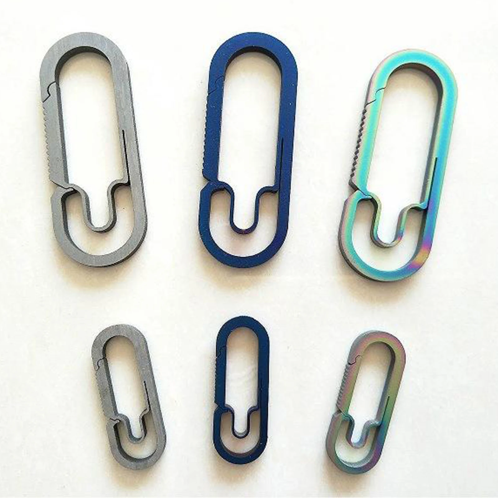 Titanium Alloy Carabiner Keychain Fast Hanging Tools Key Holder Sport Outdoor Key Ring Climbing Backpack Hook Buckl
Titanium Alloy Carabiner Keychain Fast Hanging Tools Key Holder Sport Outdoor Key Ring Climbing Backpack Hook Buckl
