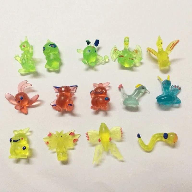 15Pcs Mini Kawaii Cute Anime Color Pattern Transparent Pocket Monster Animal Figure Model Toy Gift For Kid Boy
15Pcs Mini Kawaii Cute Anime Color Pattern Transparent Pocket Monster Animal Figure Model Toy Gift For Kid Boy