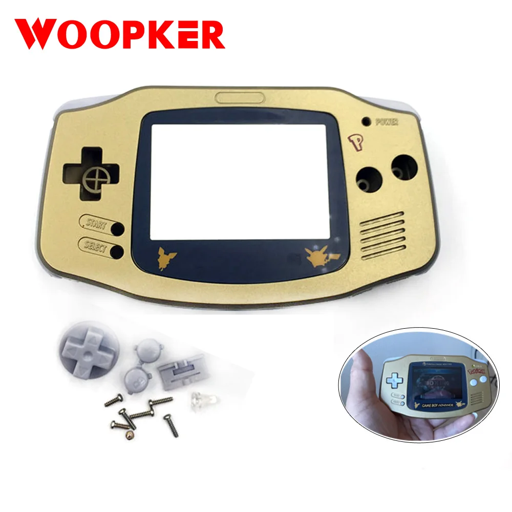 Оболочка золотого цвета Корпус для Gameboy Advancefor Gba Крышка корпуса чехол Замена с Пластик Экран Лен и кнопки
Оболочка золотого цвета Корпус для Gameboy Advancefor Gba Крышка корпуса чехол Замена с Пластик Экран Лен и кнопки