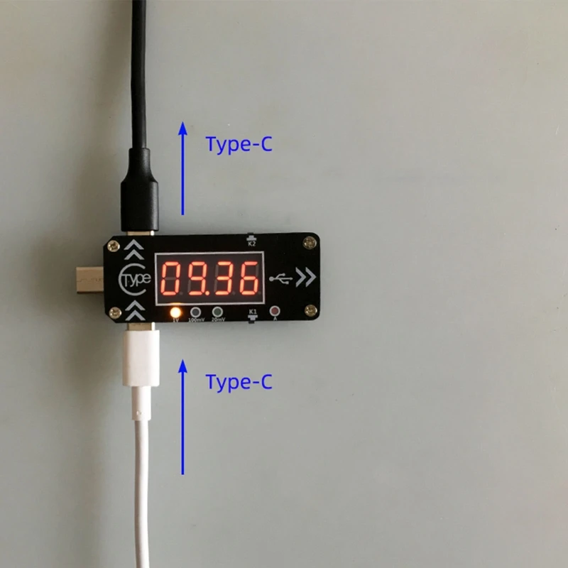 WPDT Type-C PD Fast Charge Trigger Decoy Detection Tester Voltage Current Meter 203C 
WPDT Type-C PD Fast Charge Trigger Decoy Detection Tester Voltage Current Meter 203C