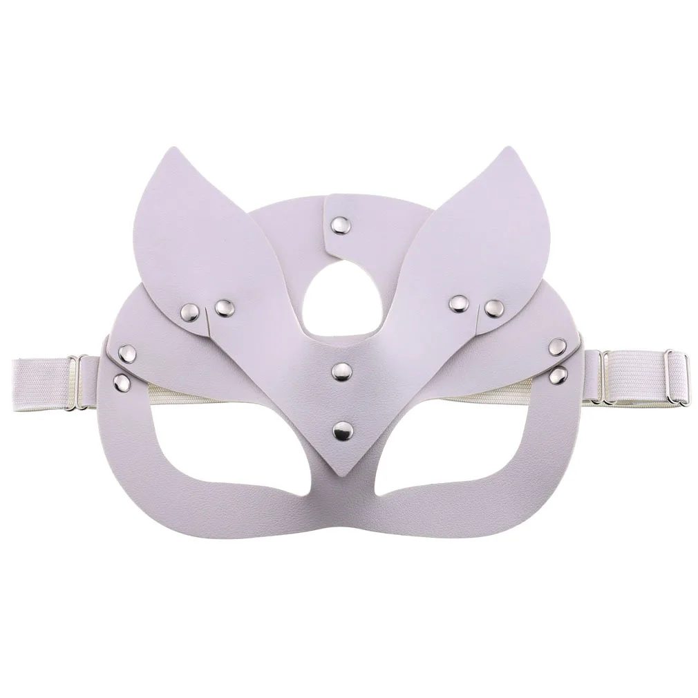 Women Female Sexy Fox Leather Mask Cosplay Half Face DJ Bar Night Club Party Masquerade Halloween Carnival Mask Props
Women Female Sexy Fox Leather Mask Cosplay Half Face DJ Bar Night Club Party Masquerade Halloween Carnival Mask Props