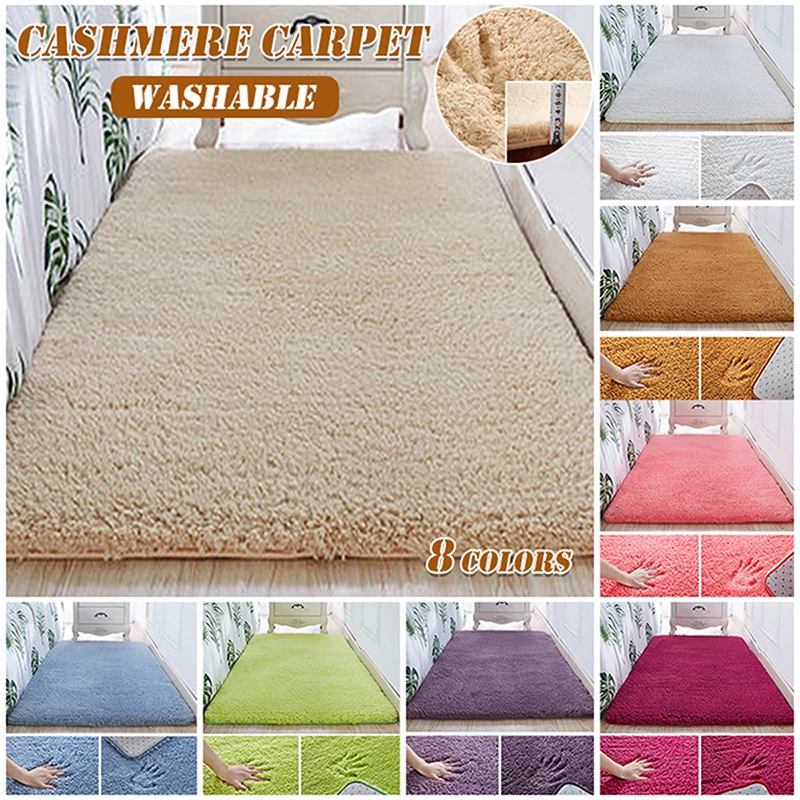Soft Living Room Carpet Modern Home Decor Plush Thicken Large Carpets Simple Solid Rug Non-slip Lounge Rugs Floor Bedside Carpet
Soft Living Room Carpet Modern Home Decor Plush Thicken Large Carpets Simple Solid Rug Non-slip Lounge Rugs Floor Bedside Carpet