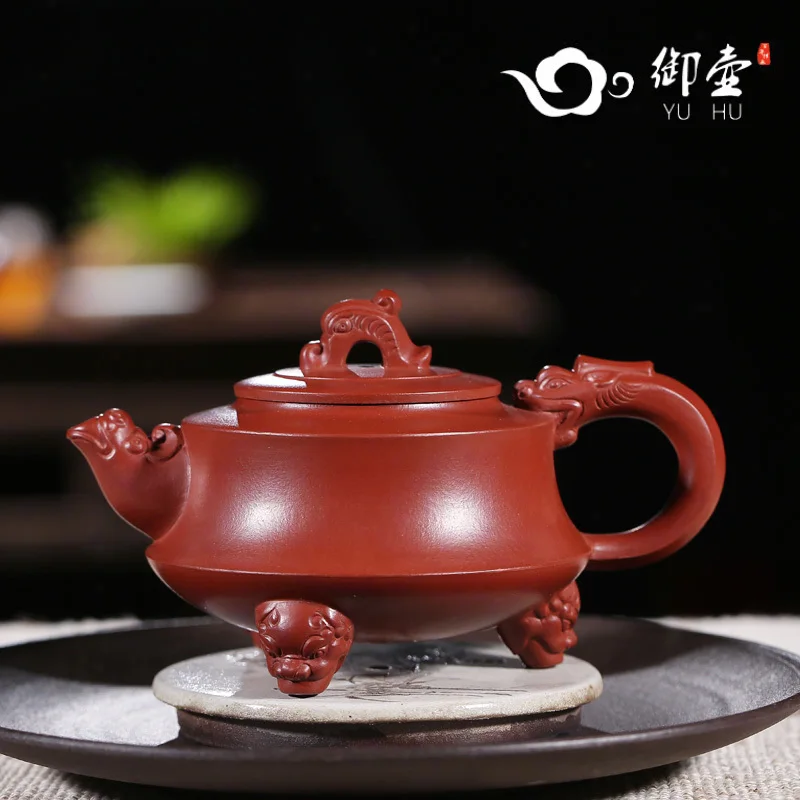 ★Royal pot of yixing recommended pure manual teapot undressed ore mud dahongpao zhu three great dragon tea
★Royal pot of yixing recommended pure manual teapot undressed ore mud dahongpao zhu three great dragon tea