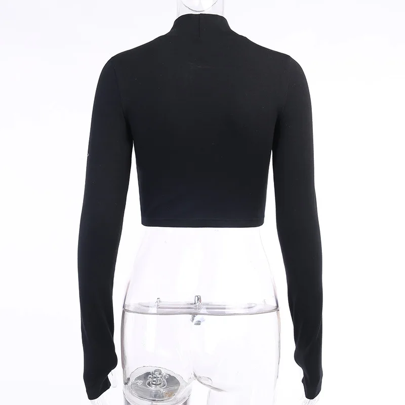 Gothic Black Bodycon Long Sleeve Tops Harajuku Letter Embroidery Vintage Solid Tops Female Casual Basic Tops Women
Gothic Black Bodycon Long Sleeve Tops Harajuku Letter Embroidery Vintage Solid Tops Female Casual Basic Tops Women