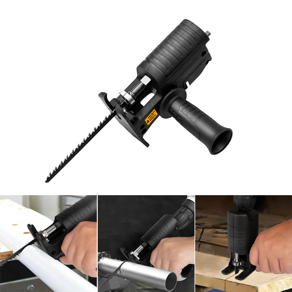 Reciprocating Saw Adapter Electric Drill To Electric Saw Reciprocating Saw Household Multifunctional Hacksaw Wood Tools 3 Blades
Reciprocating Saw Adapter Electric Drill To Electric Saw Reciprocating Saw Household Multifunctional Hacksaw Wood Tools 3 Blades