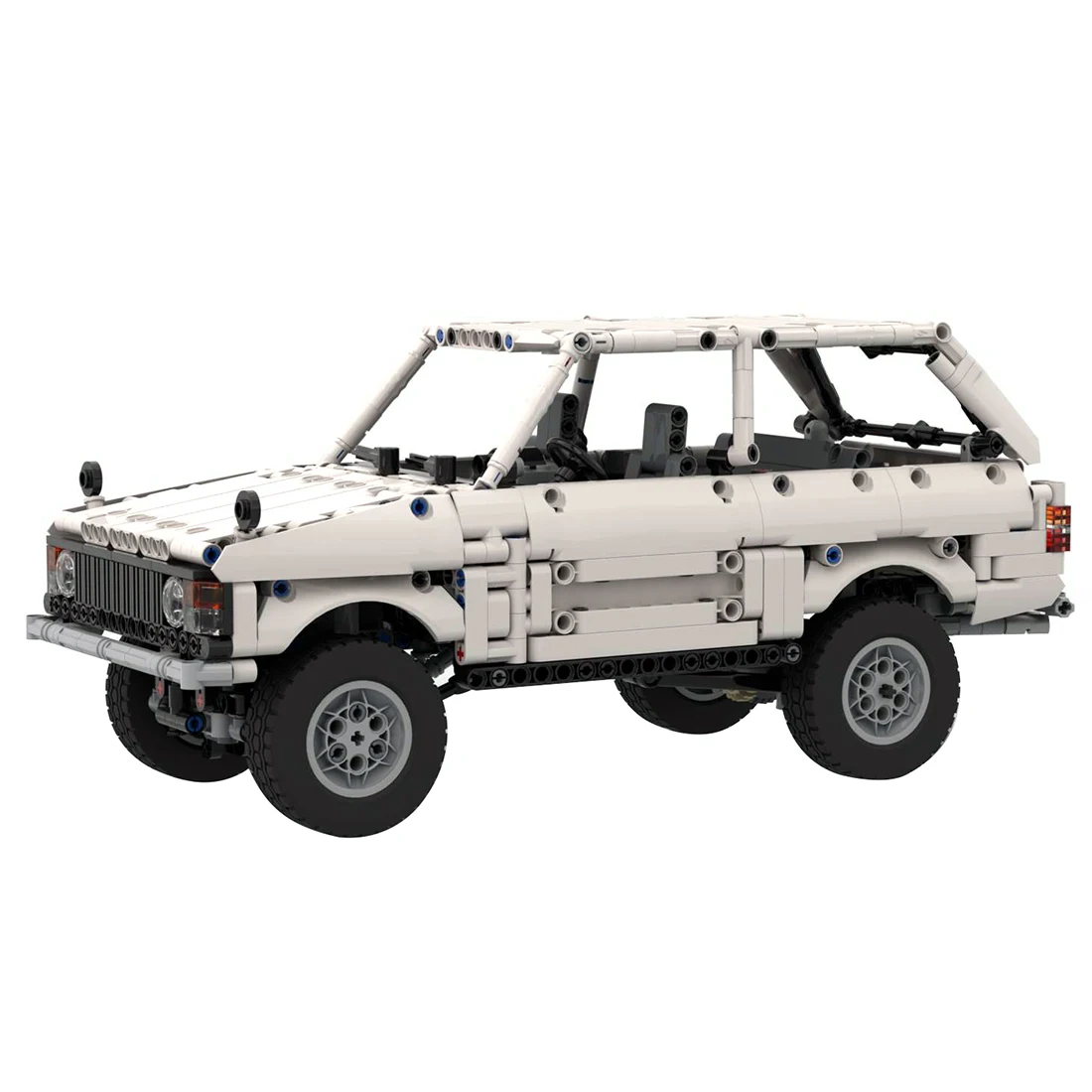 Набор кубиков для сборки классических моделей внедорожников Range Rover Classic (Одобрено и разработано Paave), 1082 шт., 1/13, MOC-79523, белый
Набор кубиков для сборки классических моделей внедорожников Range Rover Classic (Одобрено и разработано Paave), 1082 шт., 1/13, MOC-79523, белый