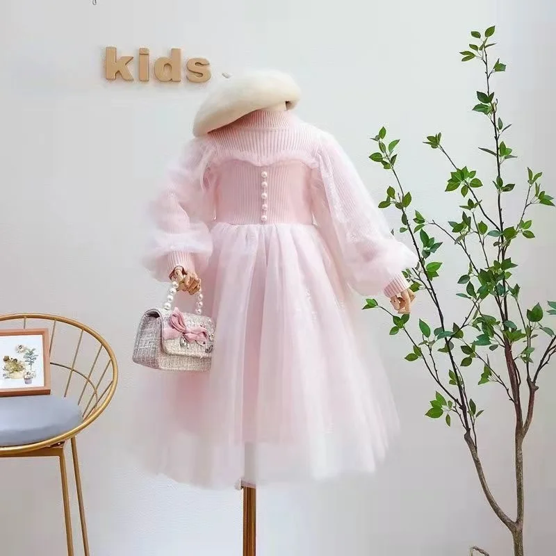 Girls Spring and Autumn New Children's Dress Fashion Foreign Style Lantern Sleeve Little Girl Net Red Dress Gauze Skirt
Girls Spring and Autumn New Children's Dress Fashion Foreign Style Lantern Sleeve Little Girl Net Red Dress Gauze Skirt