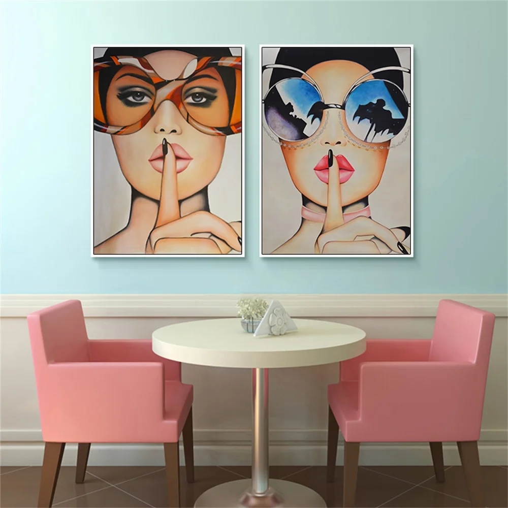 Fashion Glasses Girl Woman Canvas Poster Wall Art Poster Nordic Print Painting Decoration Pictures Modern Hotel shop Home Decor
Fashion Glasses Girl Woman Canvas Poster Wall Art Poster Nordic Print Painting Decoration Pictures Modern Hotel shop Home Decor