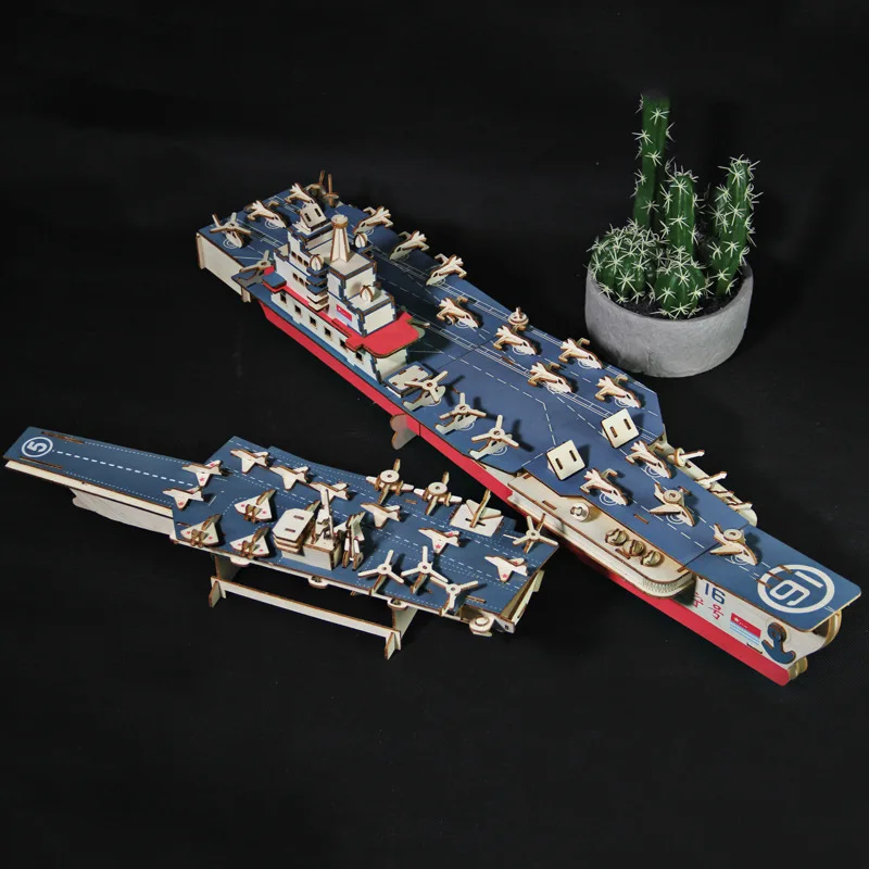 FEOOE 3D Puzzle Adult Wooden Assembling Large Aircraft Carrier Model Puzzle Diy Toys Wooden Puzzle Homeschool Supplies WL 
FEOOE 3D Puzzle Adult Wooden Assembling Large Aircraft Carrier Model Puzzle Diy Toys Wooden Puzzle Homeschool Supplies WL