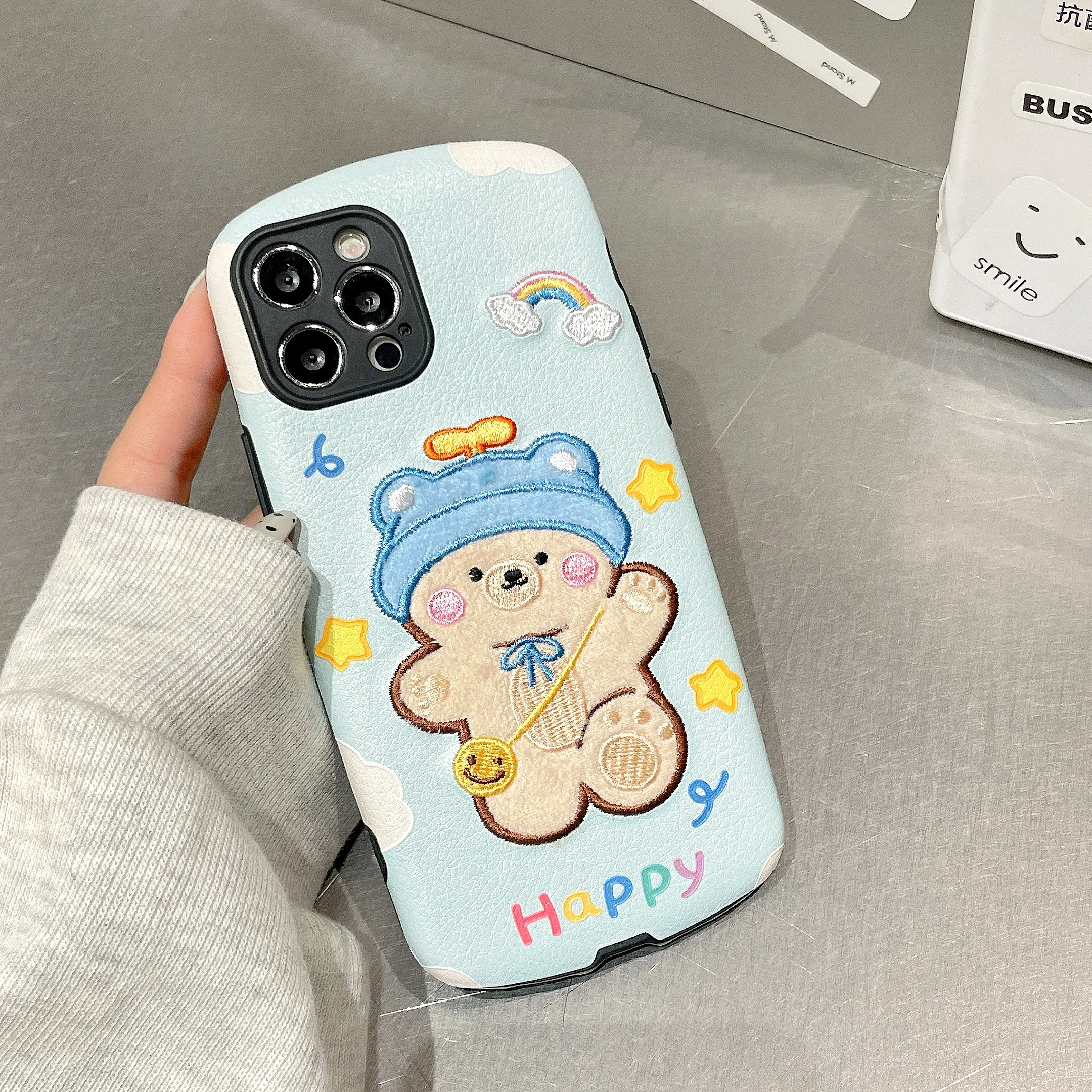 Чехол для iPhone 13 Pro Max 12 Pro Max 11 X XS XR XSMAX 7 8 Plus, мягкий кожаный чехол из ТПУ с милым медведем
Чехол для iPhone 13 Pro Max 12 Pro Max 11 X XS XR XSMAX 7 8 Plus, мягкий кожаный чехол из ТПУ с милым медведем