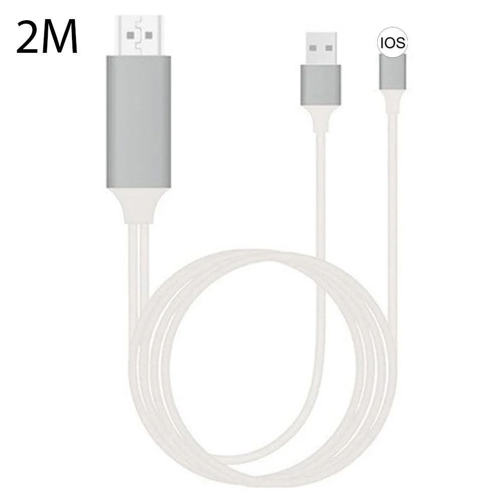 1080P HDTV Cable 8 Pin to HDMI-Compatible Digital AV Adapter with USB Charge Converter Cable for Iphone Ipad TV Projector
1080P HDTV Cable 8 Pin to HDMI-Compatible Digital AV Adapter with USB Charge Converter Cable for Iphone Ipad TV Projector