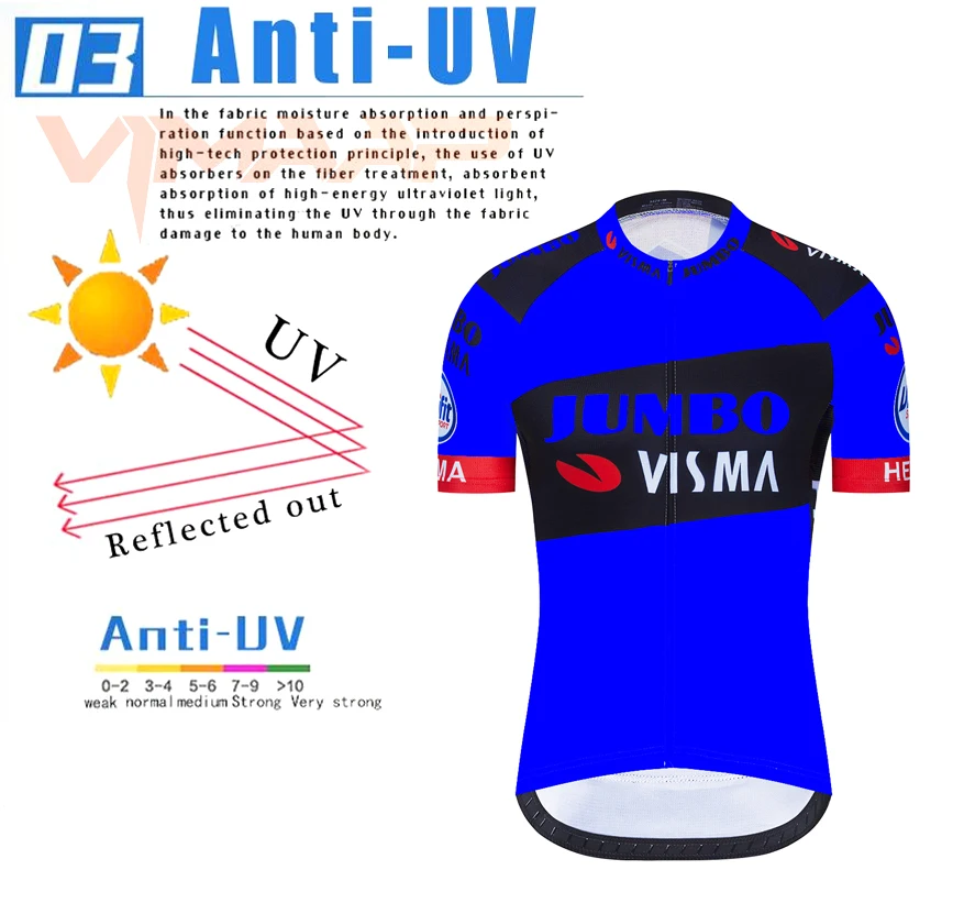 Cycling Jersey JUMBO VISMA 2020 Short Sleeve Bicycling Jersey 19D Shorts MTB Bicycle Clothing Ropa Ciclismo Maillot Bike Wear
Cycling Jersey JUMBO VISMA 2020 Short Sleeve Bicycling Jersey 19D Shorts MTB Bicycle Clothing Ropa Ciclismo Maillot Bike Wear
