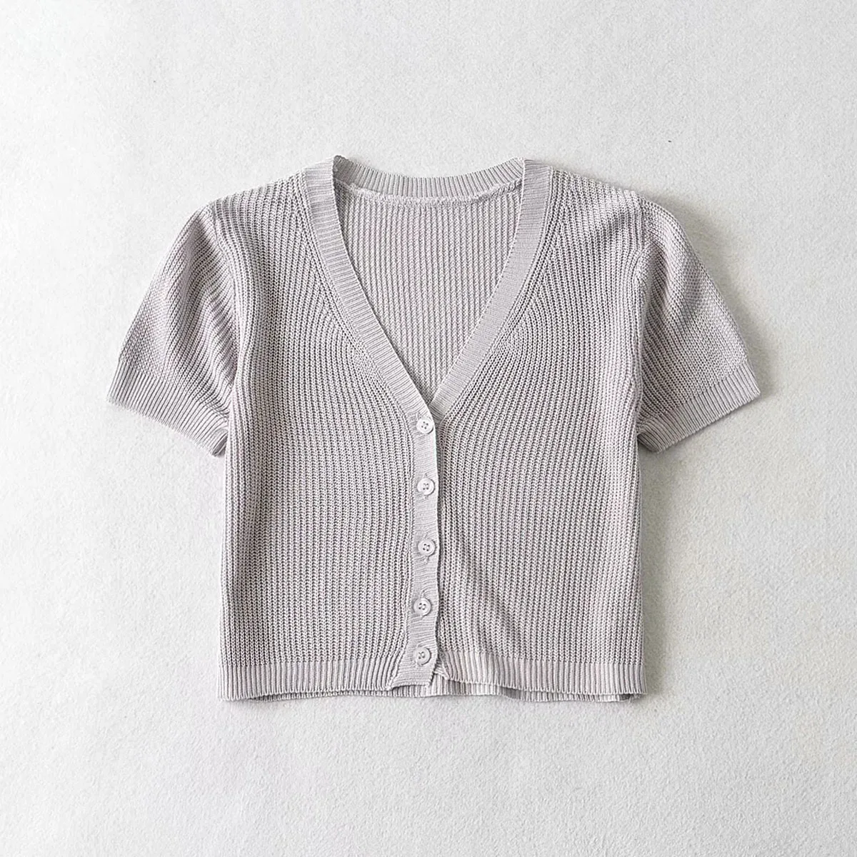 Sexy V Neck Cotton Short Sleeve Crop Length Tees DLSY579 
Sexy V Neck Cotton Short Sleeve Crop Length Tees DLSY579