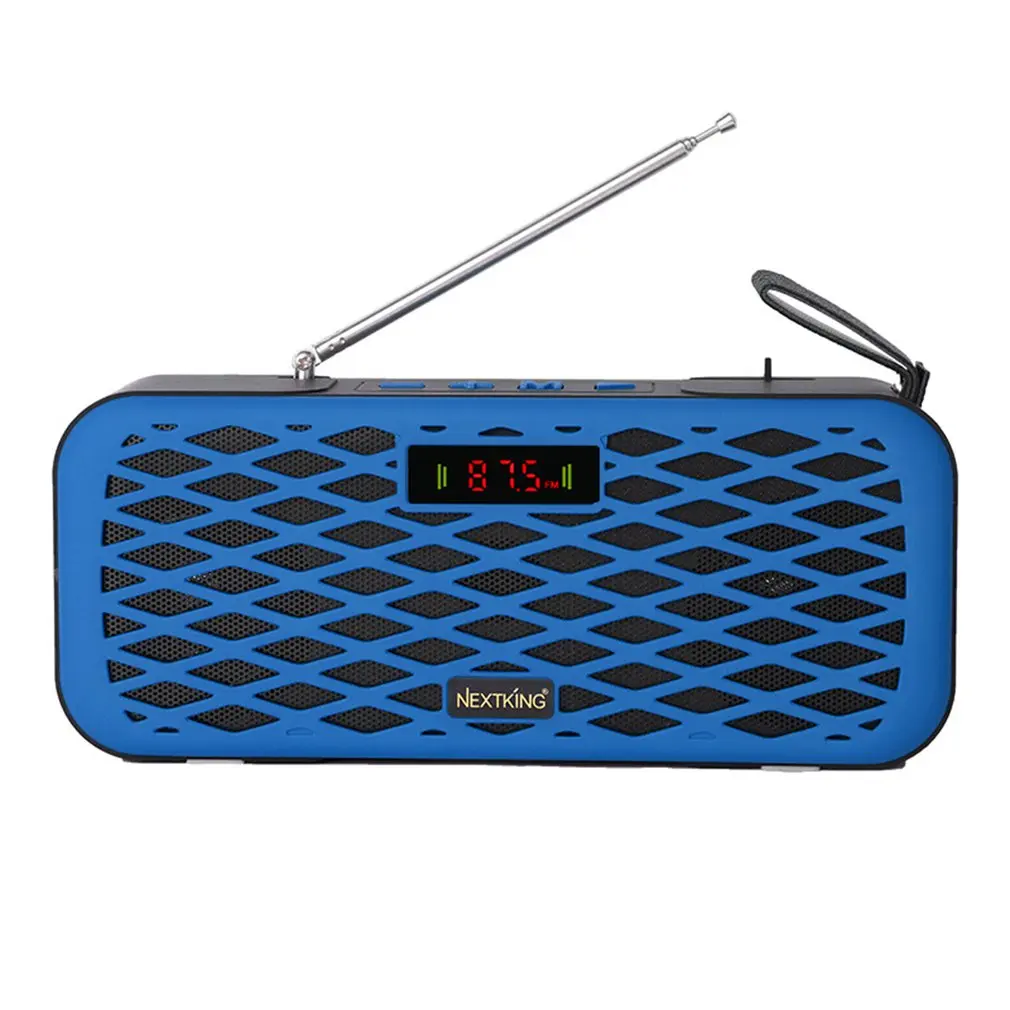 Wireless Bluetooth-Compatible Speaker FM Radio Speaker With Antenna Music Player Portable Radio Speaker Support TF Card USB
Wireless Bluetooth-Compatible Speaker FM Radio Speaker With Antenna Music Player Portable Radio Speaker Support TF Card USB
