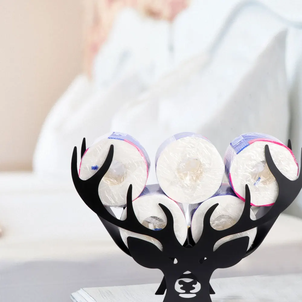 Iron Roll Paper Stand Roll Paper Holder Tissue Storage Shelf Paper Roll Rack
Iron Roll Paper Stand Roll Paper Holder Tissue Storage Shelf Paper Roll Rack