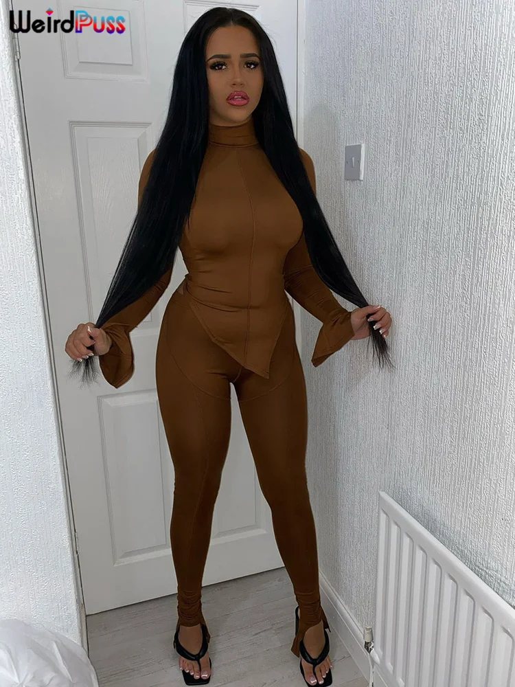 Weird Puss Casual Women Tracksuit 2 Piece Set Skinny Zipper Striped Crop Top+Pants Fitness Sporty Matching Streetwear Outfits
Weird Puss Casual Women Tracksuit 2 Piece Set Skinny Zipper Striped Crop Top+Pants Fitness Sporty Matching Streetwear Outfits