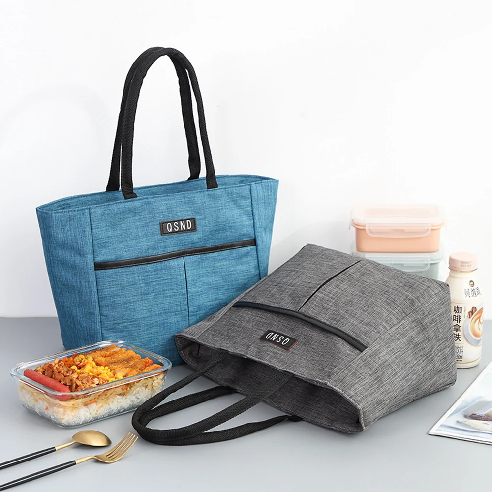 Aluminum Foil Lunch Box Insulated Bag Solid Color Thickened Household Large-Capacity Office Worker With Rice Portable Lunch Bag
Aluminum Foil Lunch Box Insulated Bag Solid Color Thickened Household Large-Capacity Office Worker With Rice Portable Lunch Bag