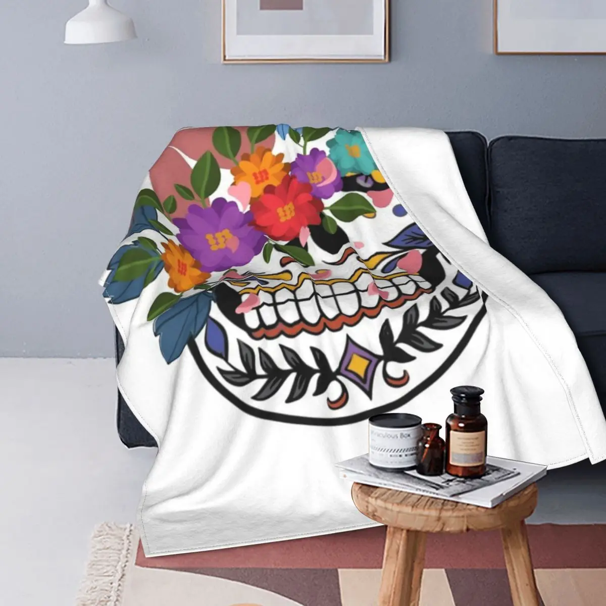 Halloween Flower Skull Blanket Bedspread Bed Plaid Comforter Plaid Blanket Plaid Blankets Luxury Beach Towel
Halloween Flower Skull Blanket Bedspread Bed Plaid Comforter Plaid Blanket Plaid Blankets Luxury Beach Towel