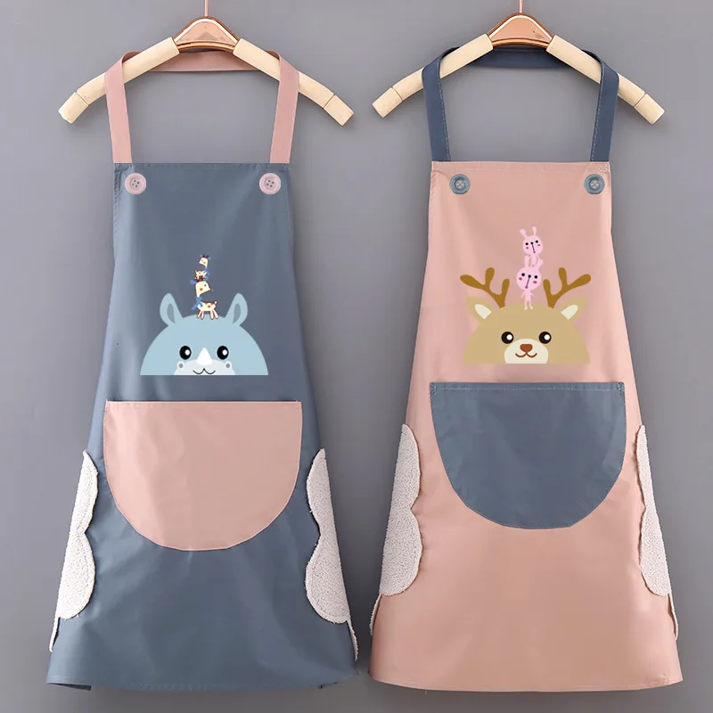 Moose Pattern PVC Women Wipeable Kitchen Apron Enlarged Pocket Waterproof Oil-Proof Coffee Pinafore Cooking Cleaning Baking Bib
Moose Pattern PVC Women Wipeable Kitchen Apron Enlarged Pocket Waterproof Oil-Proof Coffee Pinafore Cooking Cleaning Baking Bib
