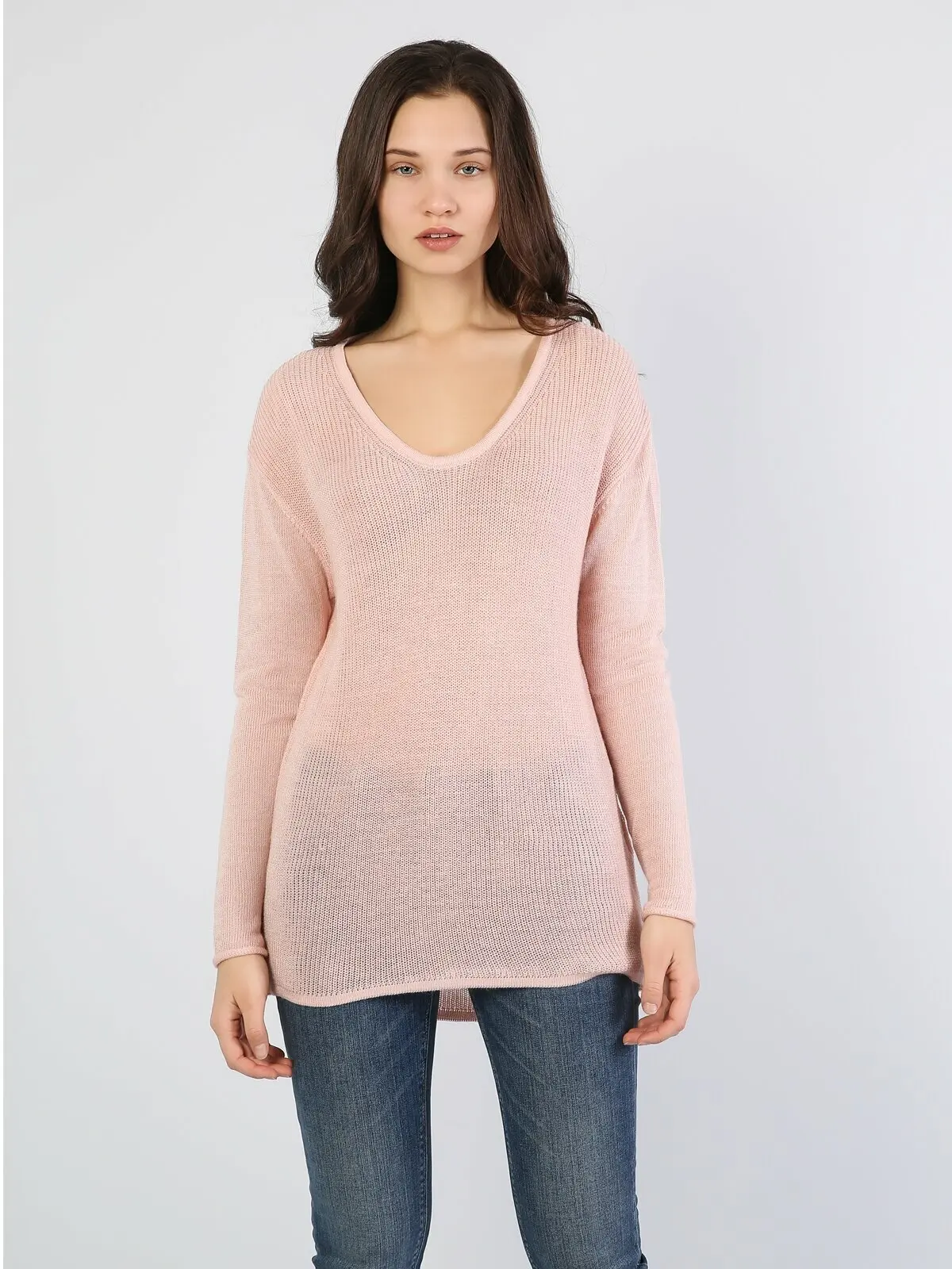 Colins Woman Regular Fit Pnk Sweaters women's sweater pullover women sweaters for women fashion sweater outerwear,CL1011994
Colins Woman Regular Fit Pnk Sweaters women's sweater pullover women sweaters for women fashion sweater outerwear,CL1011994