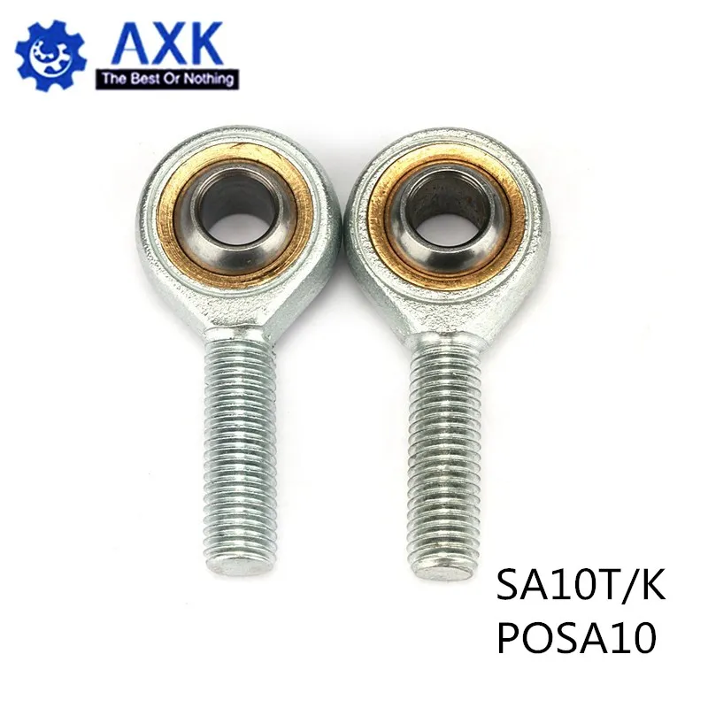 Free shipping SA10T/K POSA10 10mm right hand male outer thread metric rod end joint bearing POS10A
Free shipping SA10T/K POSA10 10mm right hand male outer thread metric rod end joint bearing POS10A
