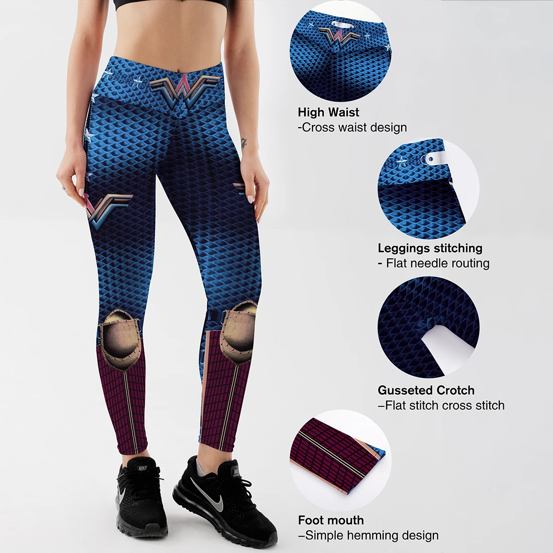 Fashion Tibetan Blue Captain Fight Push Up Workout Leggings Slim High Waist Jeggings Women Sexy Sportswear Leggings Workout
Fashion Tibetan Blue Captain Fight Push Up Workout Leggings Slim High Waist Jeggings Women Sexy Sportswear Leggings Workout